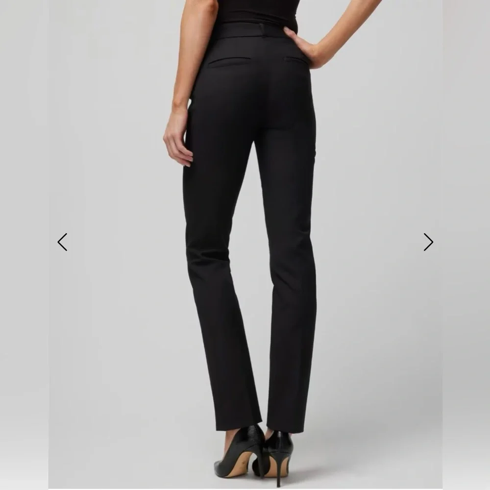 White House Black Market Elle Slim Trouser comfort stretch pant - Picture 4 of 9